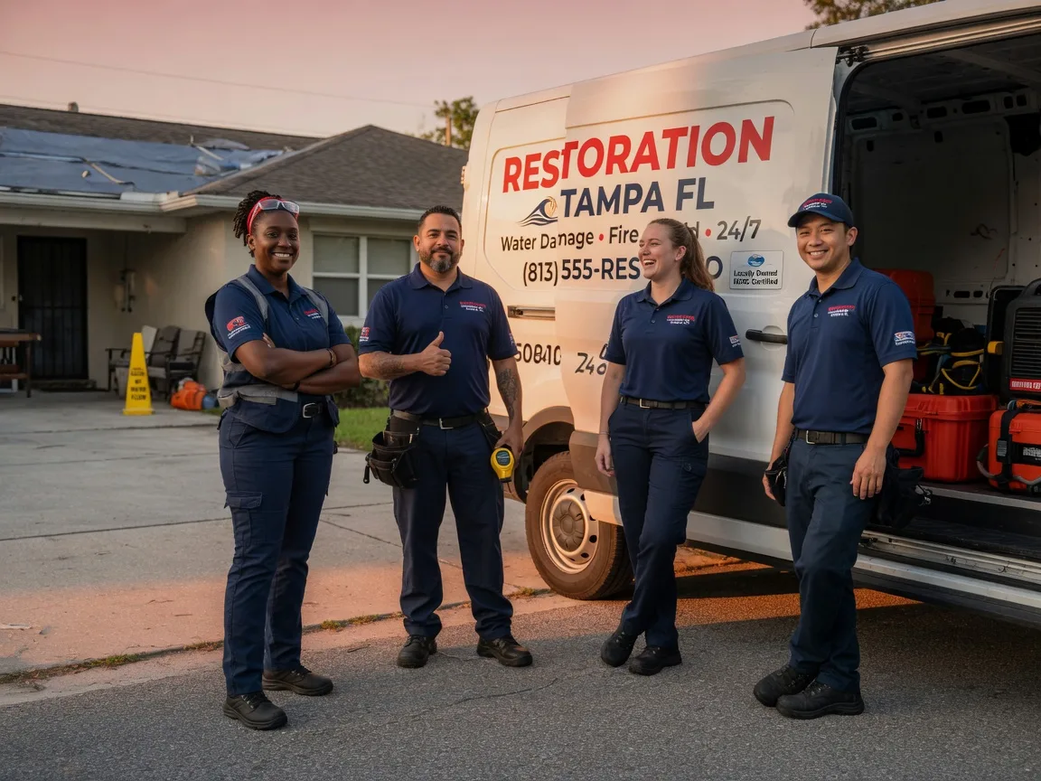 Water Damage Restoration company in Lueders, TX
